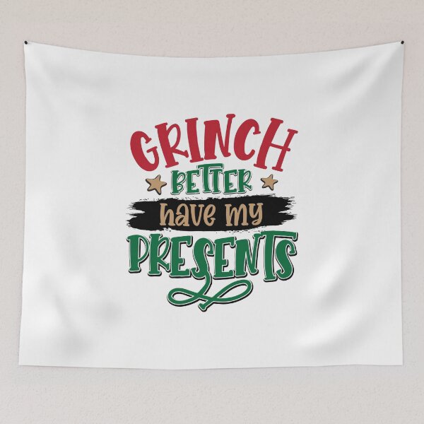 Item preview, Crinch Better have my Present Green Merry Christmas designed and sold by Dominika Farkašová.