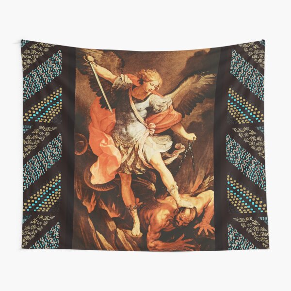 Saint Michael LG Size Tapestry Saint Michael LG Size Tapestry