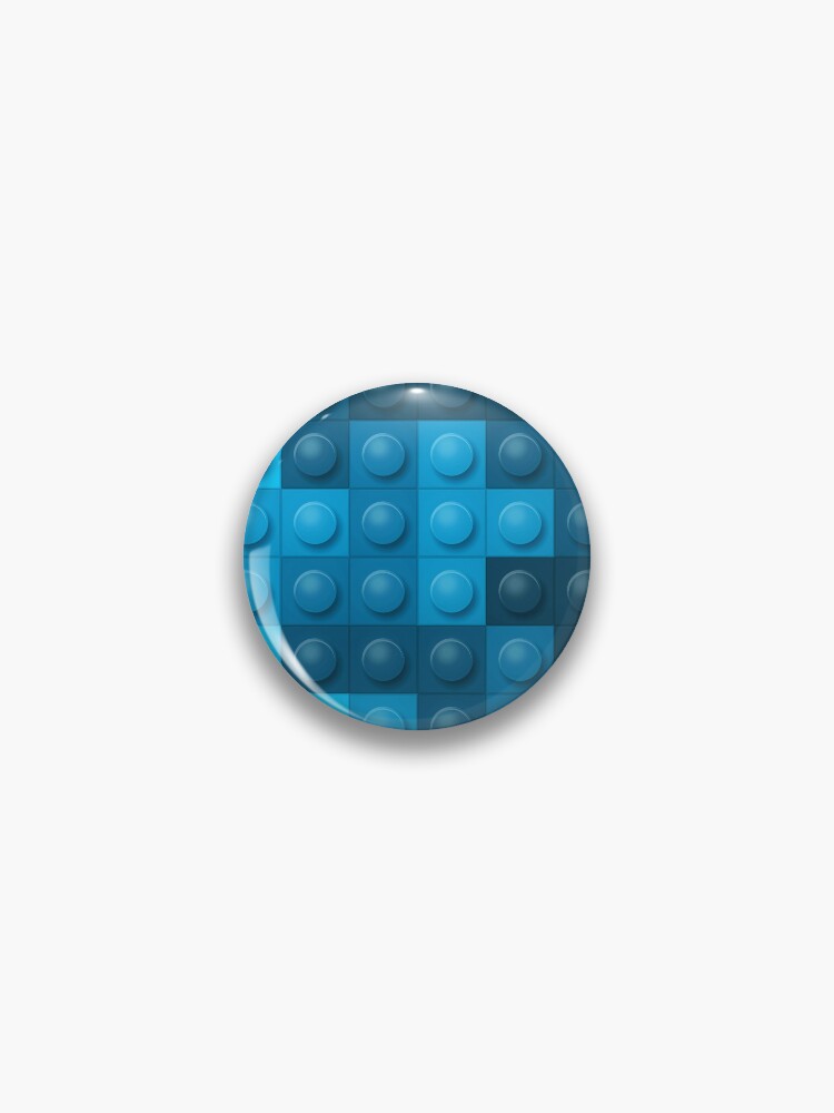 Thumbnail 1 of 3, Pin, Building Block Pattern Toy Bricks Seamless Pattern Design designed and sold by BurgerBites.