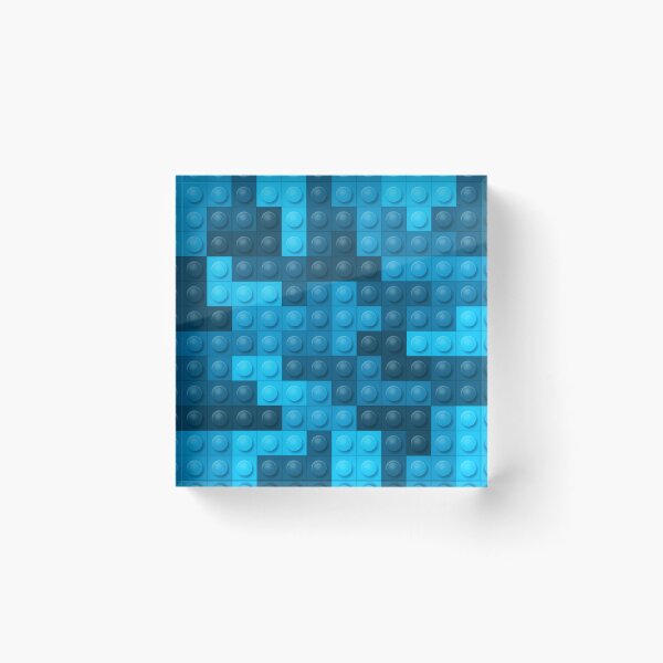Item preview, Building Block Pattern Toy Bricks Seamless Pattern Design designed and sold by Gamify Store.