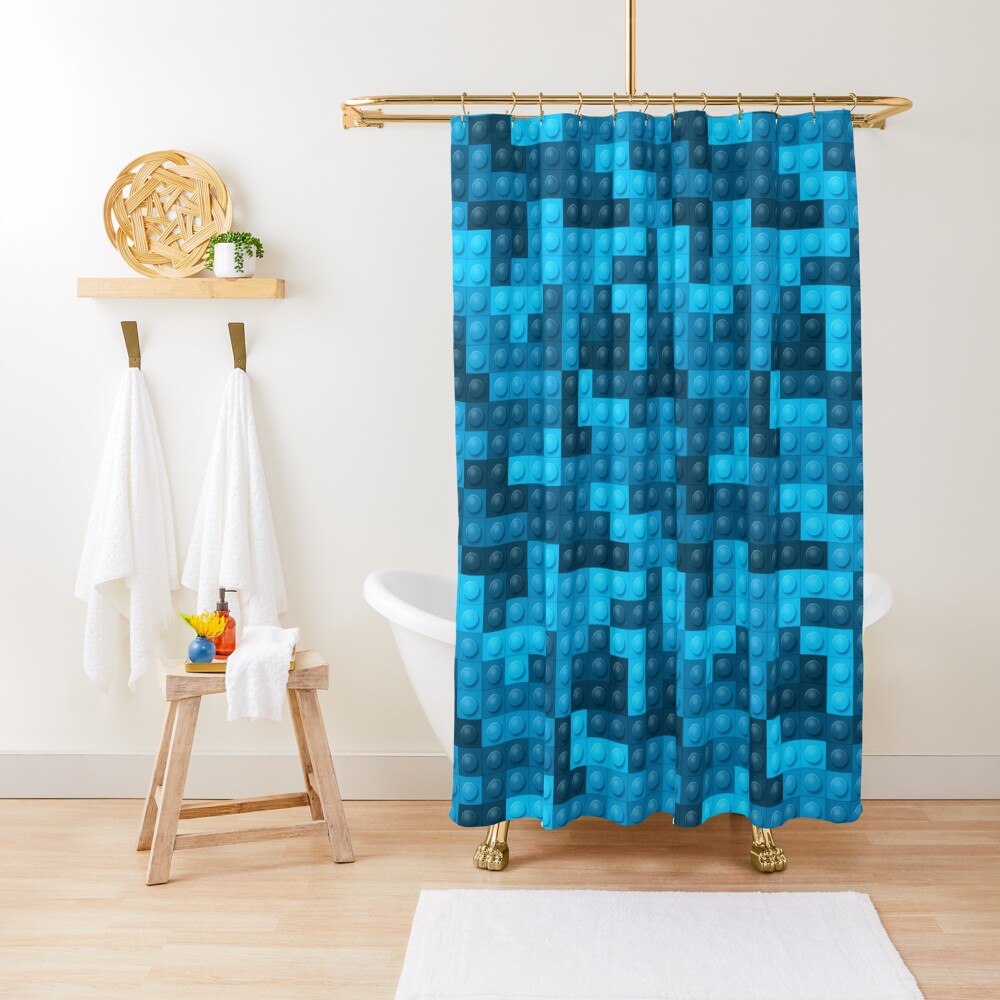Item preview, Shower Curtain designed and sold by BurgerBites.