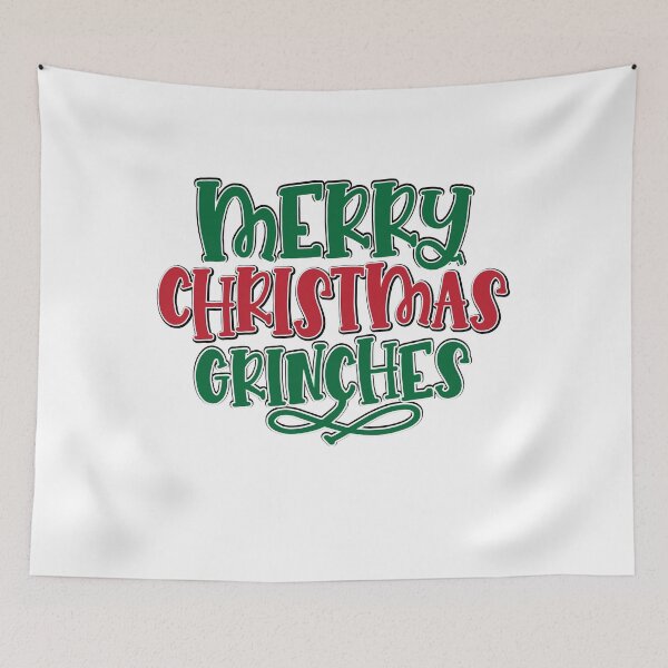 Item preview, Merry Christmas grinches Grinch Green Merry Christmas designed and sold by Dominika Farkašová.