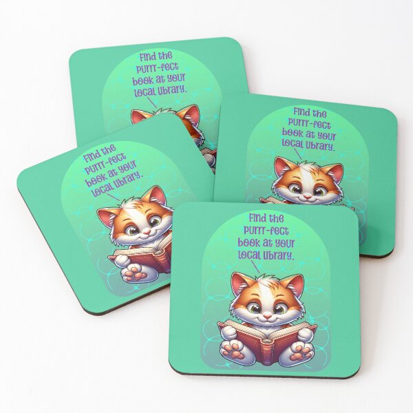 Item preview, Library Cat designed and sold by I-I-Trading-Co.
