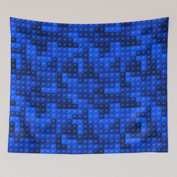 Item preview, Building Block Pattern Toy Bricks Seamless Pattern Design designed and sold by Gamify Store.