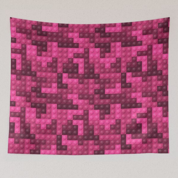 Item preview, Building Block Pattern Toy Bricks Seamless Pattern Design designed and sold by Gamify Store.