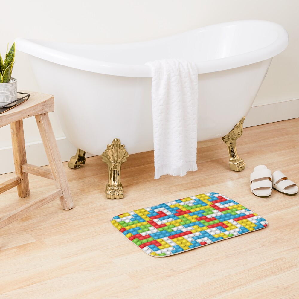 Item preview, Bath Mat designed and sold by BurgerBites.