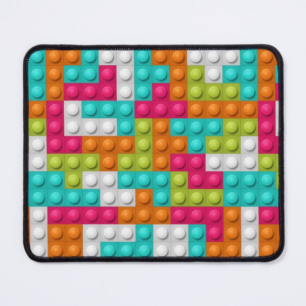 Item preview, Building Block Pattern Toy Bricks Seamless Pattern Design designed and sold by Gamify Store.