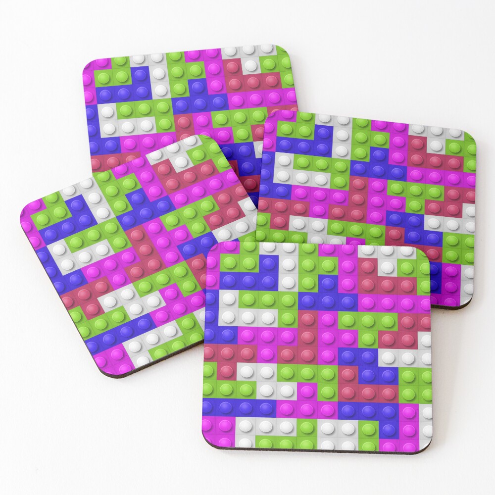Item preview, Coasters (Set of 4) designed and sold by BurgerBites.