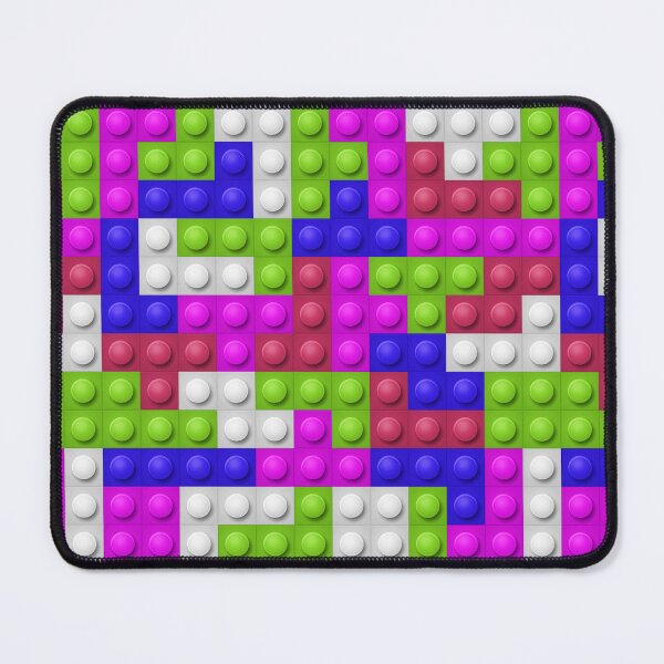 Item preview, Building Block Pattern Toy Bricks Seamless Pattern Design designed and sold by Gamify Store.