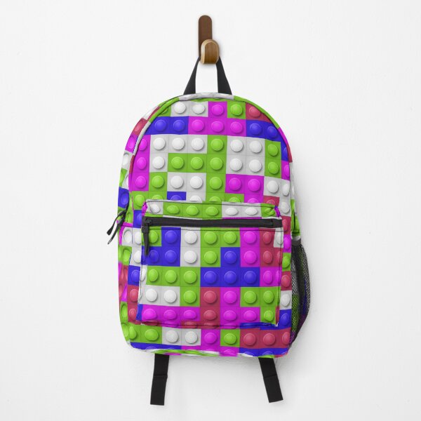 Item preview, Building Block Pattern Toy Bricks Seamless Pattern Design designed and sold by Gamify Store.