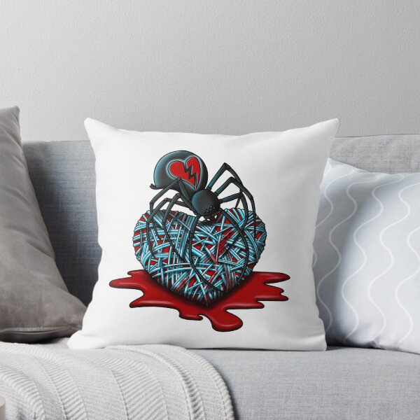 Item preview, Webbed Heart Widow designed and sold by Tarantula Design Co. .