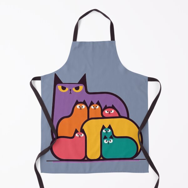 Item preview, Cute Nested Rainbow annoyed eye Cat family designed and sold by Nanthanon.