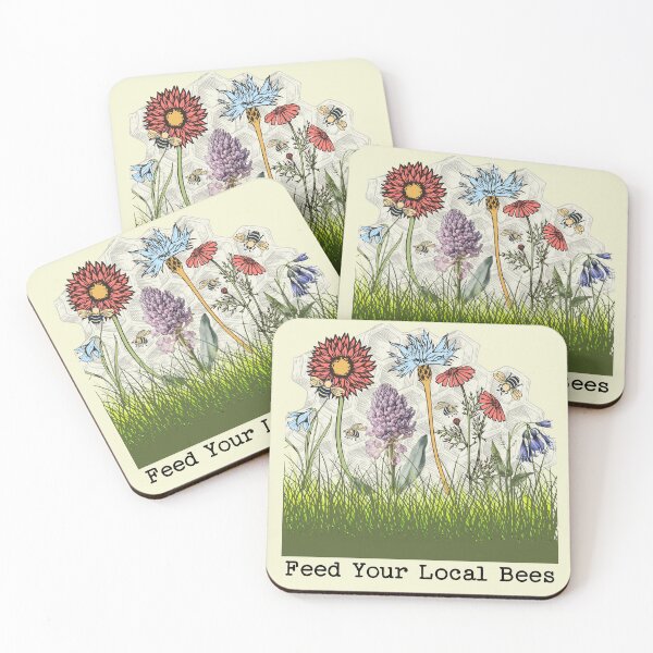 Item preview, Feed Your Local Bees designed and sold by I-I-Trading-Co.