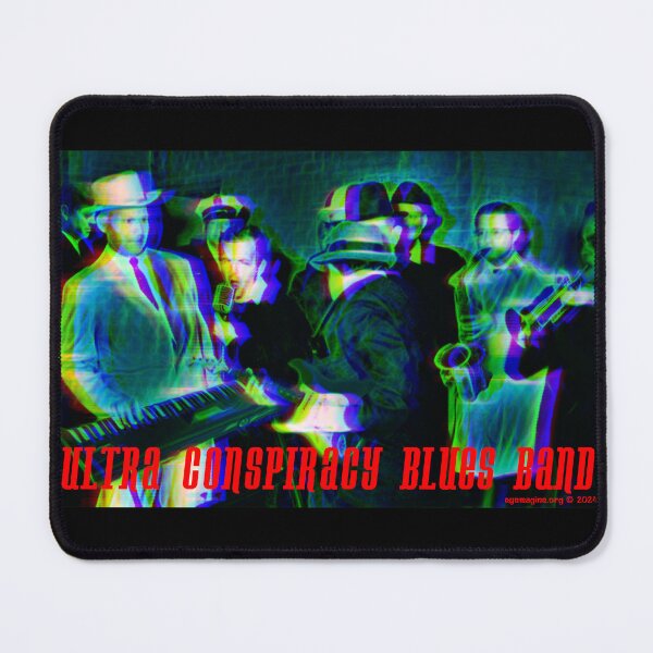 Item preview, Ultra Conspiracy Blues Band designed and sold by EyeMagined.