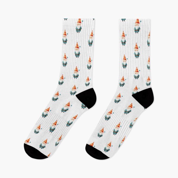 Item preview, Whimsical gnomes in geometric patterns designed and sold by Piotrek0001.