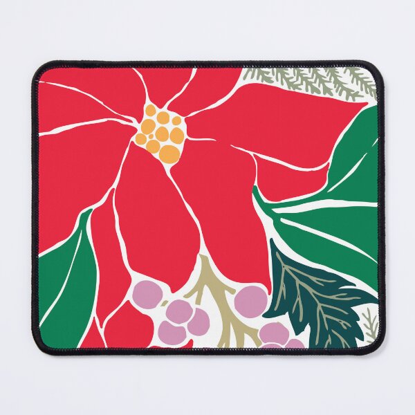 Item preview, Modern Christmas Florals designed and sold by papierquarell.