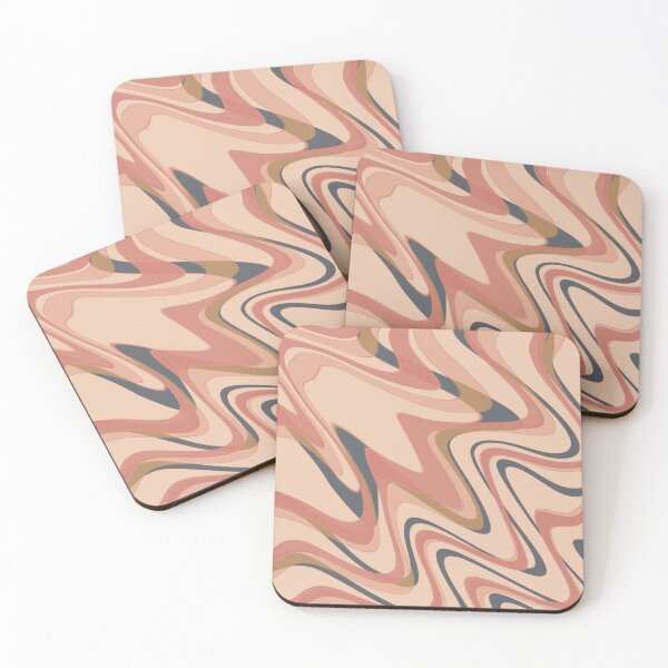 Item preview, Melon & Dark Pink Fall Color Swirl designed and sold by TondoMeander.