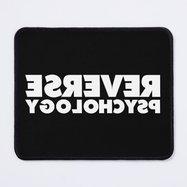 Item preview, Funny Reverse Psychology Typography designed and sold by Victor Shadehorn.