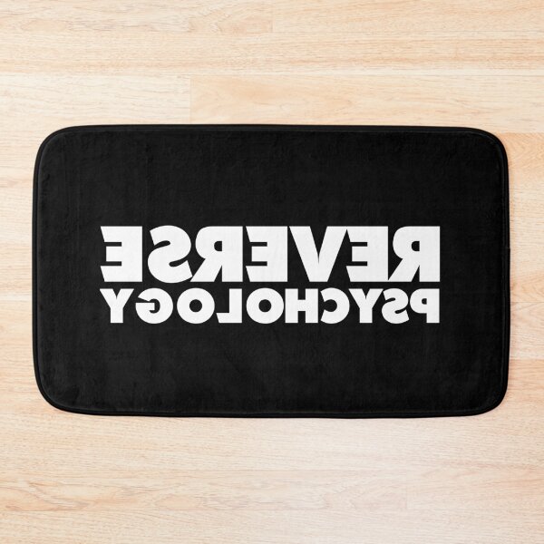 Item preview, Funny Reverse Psychology Typography designed and sold by Victor Shadehorn.