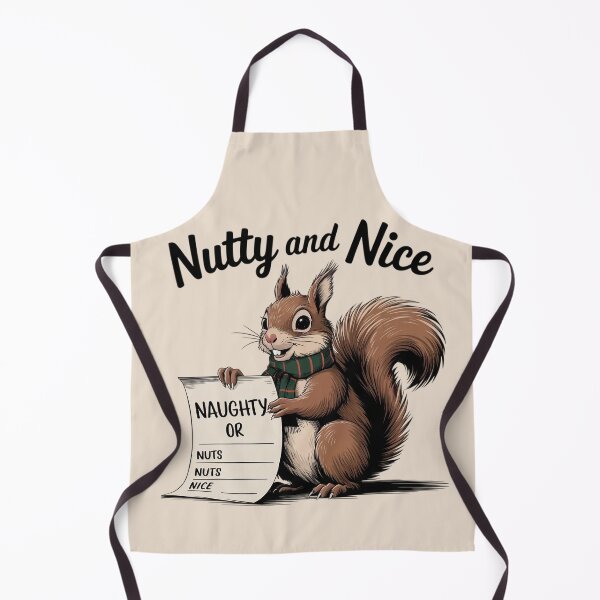 Item preview, Christmas Squirrel - Naughty and Nice designed and sold by Situstshirts.