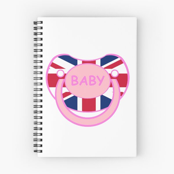 Item preview, Baby agere pacifier pink British Princess  designed and sold by mikistudio.
