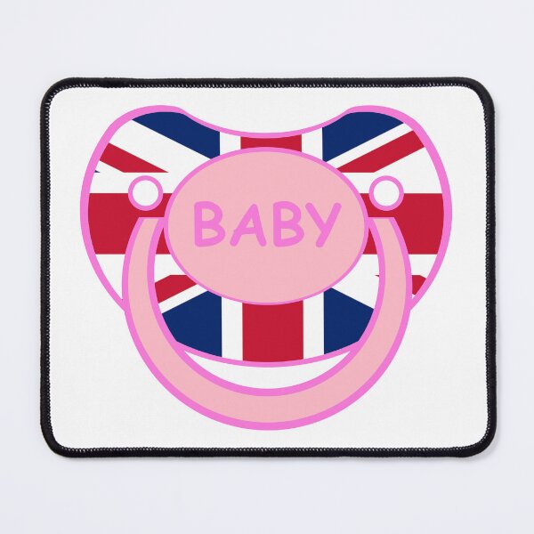 Item preview, Baby agere pacifier pink British Princess  designed and sold by mikistudio.