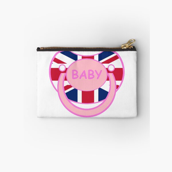 Item preview, Baby agere pacifier pink British Princess  designed and sold by mikistudio.
