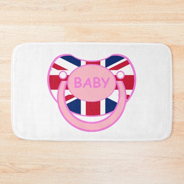 Item preview, Baby agere pacifier pink British Princess  designed and sold by mikistudio.