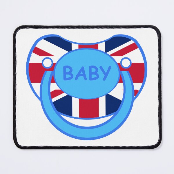 Item preview, Baby agere pacifier blue British Prince designed and sold by mikistudio.