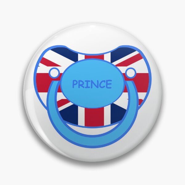 Item preview, Baby agere pacifier blue British Prince designed and sold by mikistudio.