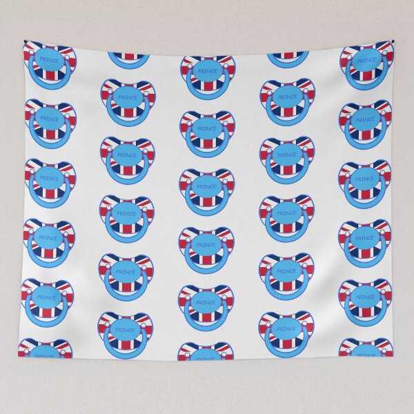 Item preview, Baby agere pacifier blue British Prince designed and sold by mikistudio.