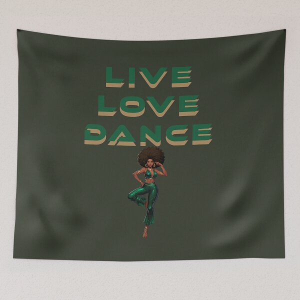 Item preview, LIVE LOVE DANCE AFRO DANCER designed and sold by La Loca.