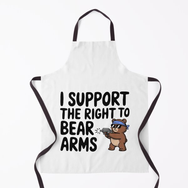 Item preview, I Support The Right To Bear Arms! Funny Gun Pun designed and sold by PMCreative.