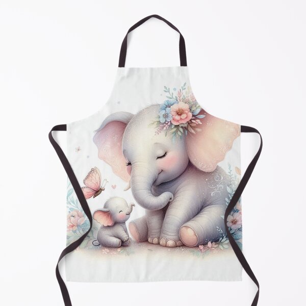 Item preview, Storybook Woodland Babies Elephant And Baby designed and sold by J-CCreations.