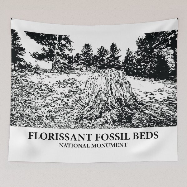 Item preview, Florissant Fossil Beds National Monument designed and sold by Lakeric Cityscapes.