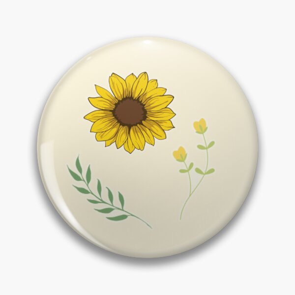 Item preview, Yellow sunflower pattern  designed and sold by ColorfulMouse.