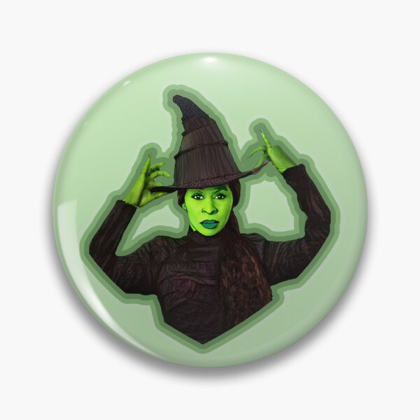Item preview, WICKED MOVIE Elphaba Witch Cynthia Erivo designed and sold by baranskini.