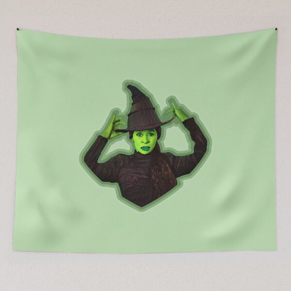 Item preview, WICKED MOVIE Elphaba Witch Cynthia Erivo designed and sold by baranskini.