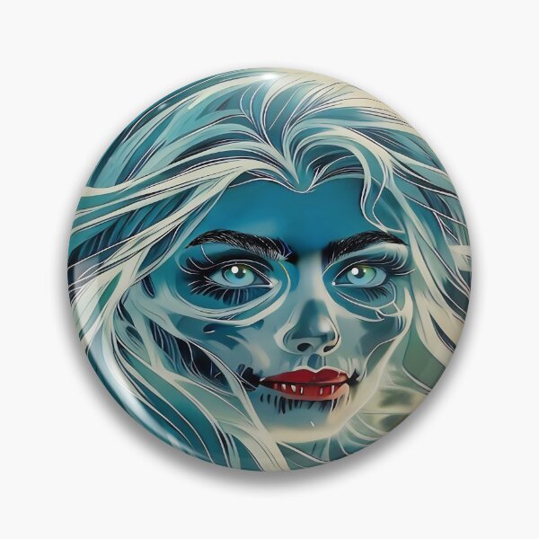 Item preview, Ethereal Ghostly Portrait with Haunting Beauty designed and sold by gleefulme.