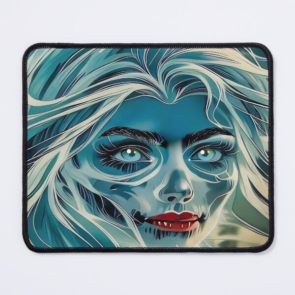Item preview, Ethereal Ghostly Portrait with Haunting Beauty designed and sold by gleefulme.
