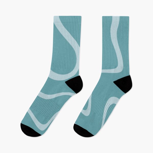 Item preview, Seafoam Green & Light Blue Color Swrl designed and sold by TondoMeander.