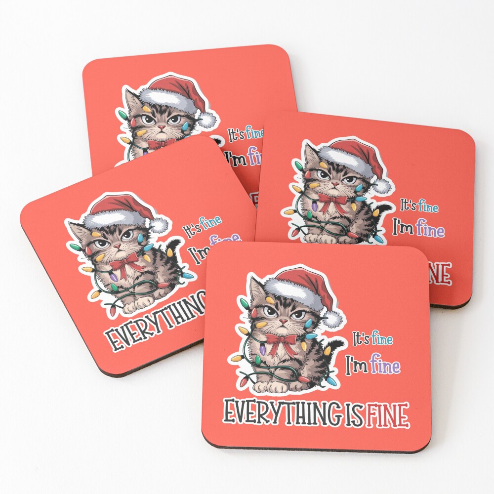 Item preview, Coasters (Set of 4) designed and sold by FreeSoulLab.
