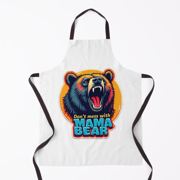 Item preview, Fierce Mama Bear in Pop Art designed and sold by ArtCreator2023.