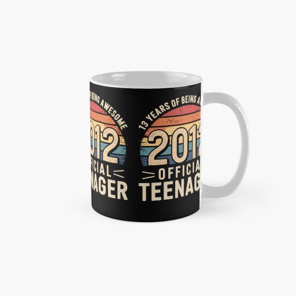 Item preview, 2012 Official Teenager 13th Birthday Retro Design designed and sold by Hananiah Merch.