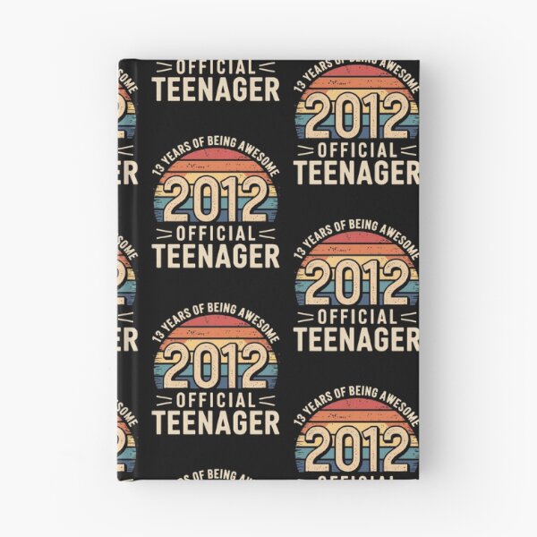 Item preview, 2012 Official Teenager 13th Birthday Retro Design designed and sold by Hananiah Merch.