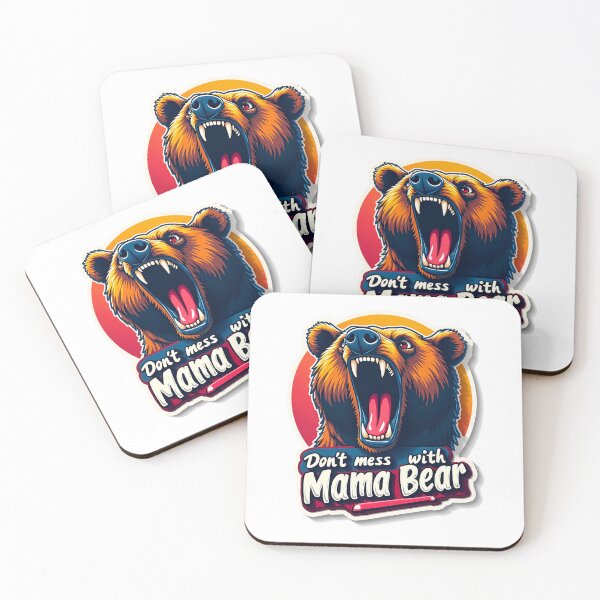 Item preview, Bold Roaring Mama Bear designed and sold by ArtCreator2023.