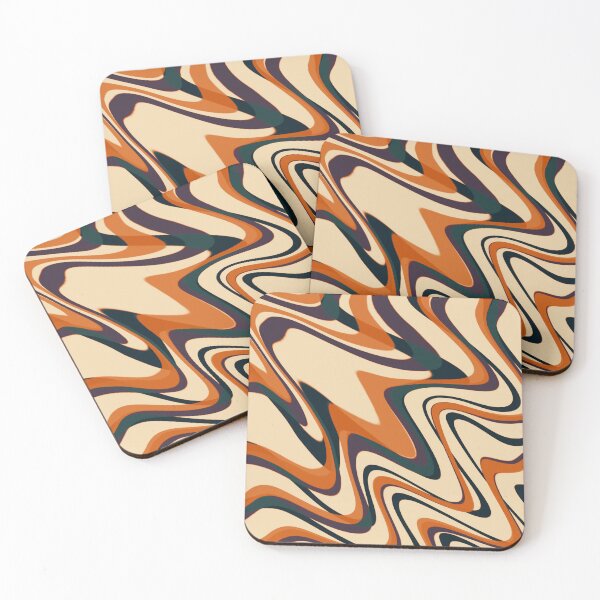 Item preview, Rich Black & Wheat Fall Color Swirl designed and sold by TondoMeander.