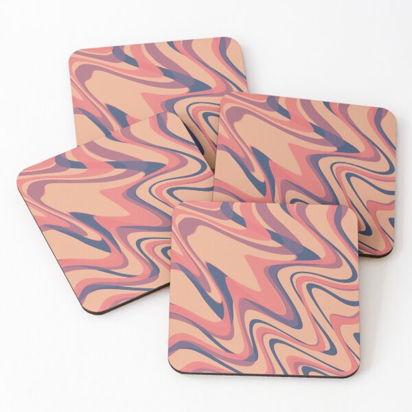 Item preview, Rose Dust & Mountain Blue Fall Color Swirl designed and sold by TondoMeander.