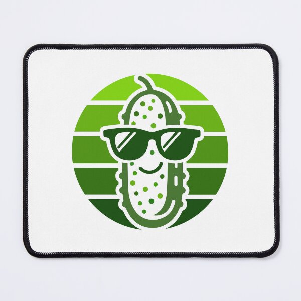 Item preview, Retro Cool Pickle. Smiling Pickle. designed and sold by Krmdesign.
