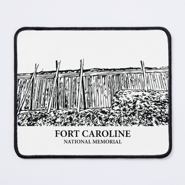 Item preview, Fort Caroline National Monument designed and sold by Lakeric Cityscapes.